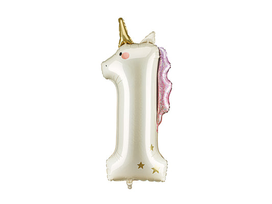 Balon Folie numar - Unicorn