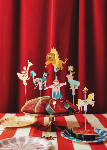 Topper-e pentru cupcakes „Circus”