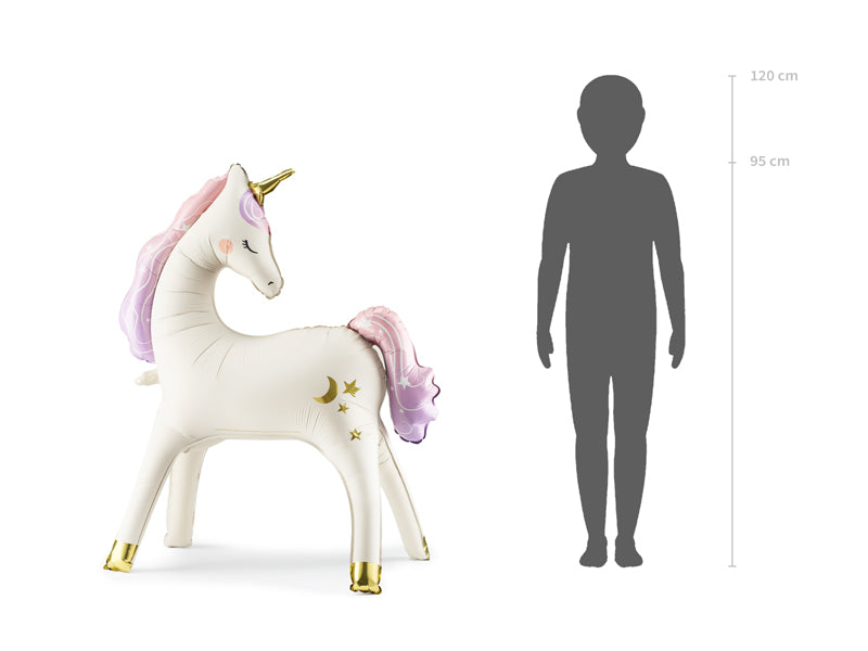 Balon din folie in forma de unicorn