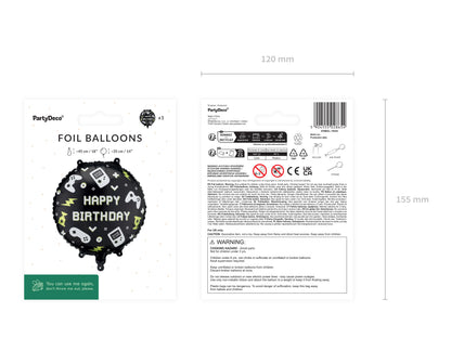 Balon Folie Happy Birthday