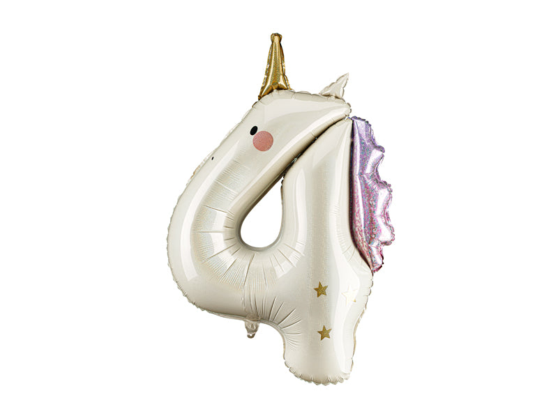 Balon Folie numar - Unicorn