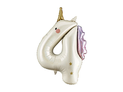 Balon Folie numar - Unicorn