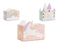 Cutii pentru gustări „Castel și Unicorni”, mix