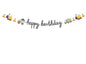 Banner „Happy Birthday Construction Vehicles”