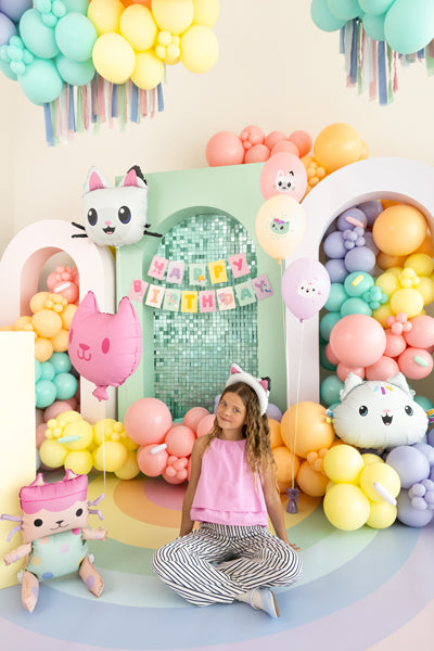 Banner Happy Birthday Gabby's Dollhouse