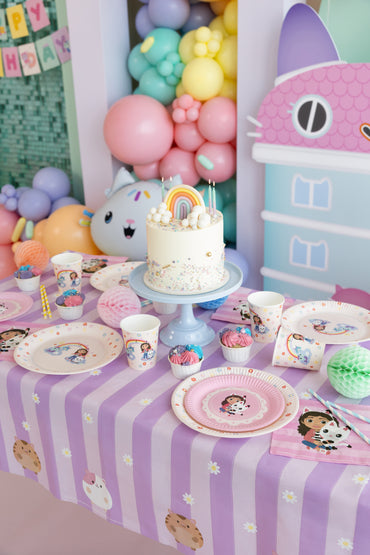 Farfurii din hârtie Gabby's Dollhouse