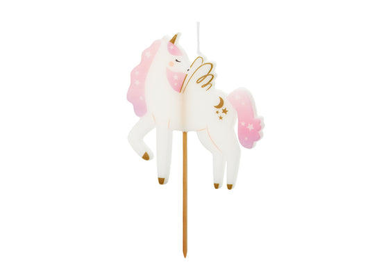 Lumânare aniversară „Unicorn”