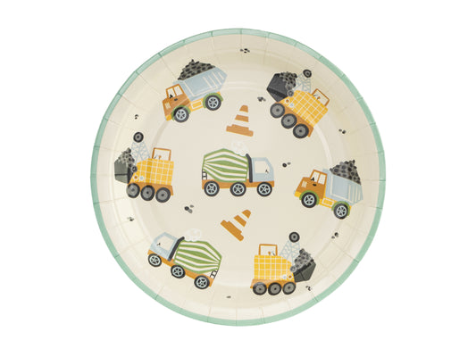 Set 6 farfurii Party Deco, Hartie, Multicolor