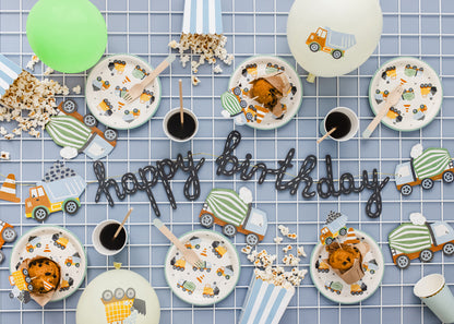 Set 6 farfurii Party Deco, Hartie, Multicolor