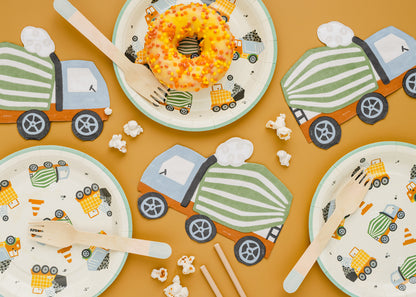 Set 6 farfurii Party Deco, Hartie, Multicolor