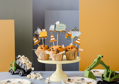 Set 6 farfurii Party Deco, Hartie, Multicolor